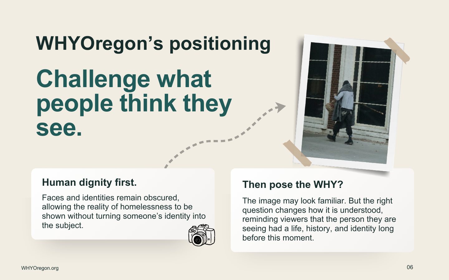 WHYOregon campaign positioning